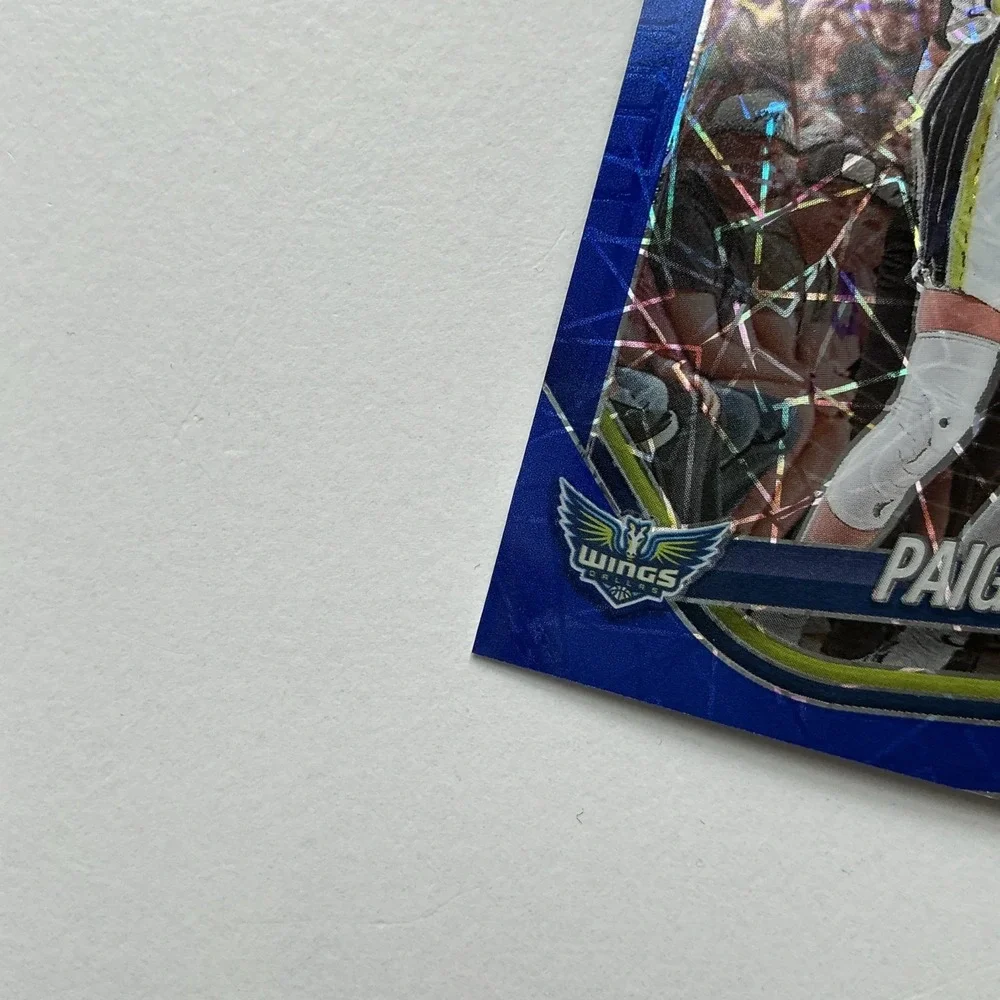 2025 Panini Prizm WNBA #5 Paige Bueckers Blue Velocity Prizm RC Rookie Wings